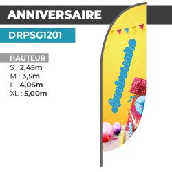 Drapeau ANNIVERSAIRE