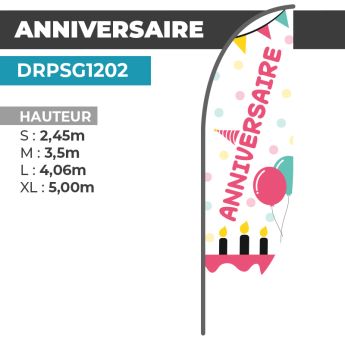 Drapeau ANNIVERSAIRE