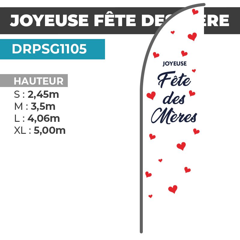 Drapeau FÊTES DES MÈRES