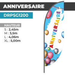 Drapeau ANNIVERSAIRE