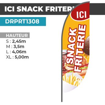 Drapeau ICI SNACK FRITERIE