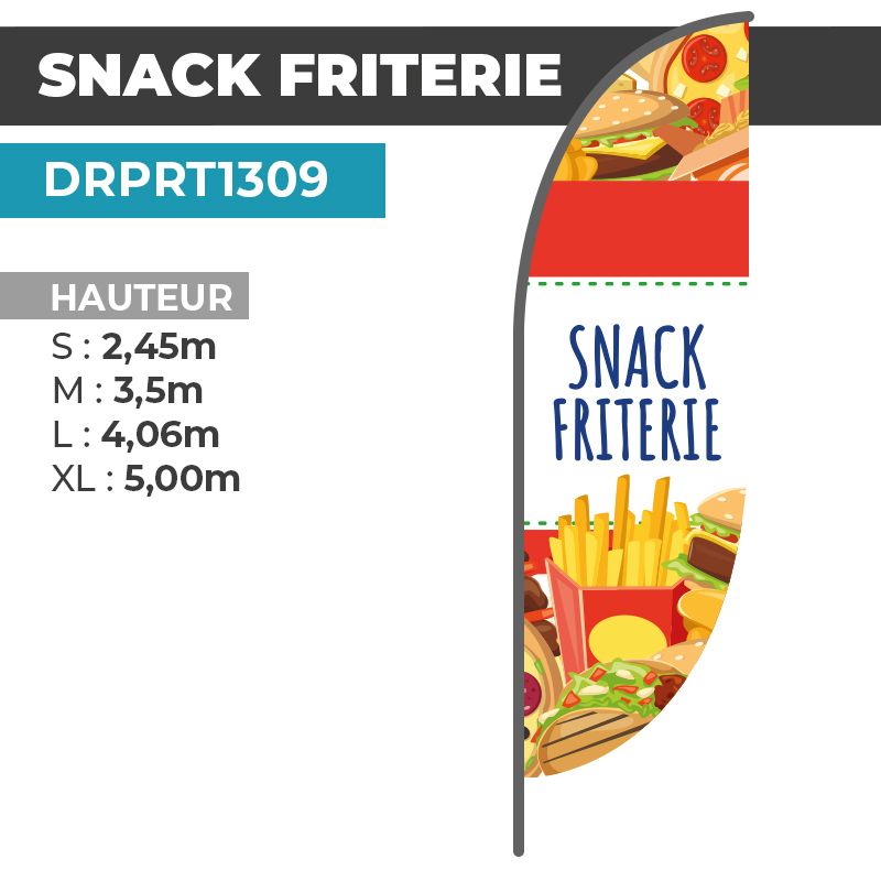 Drapeau SNACK FRITERIE