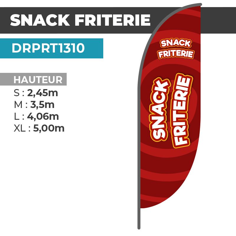 Drapeau SNACK FRITERIE
