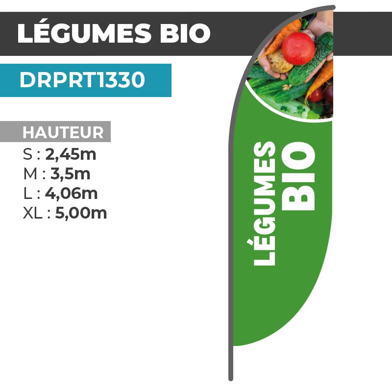 Drapeau LÉGUMES BIO