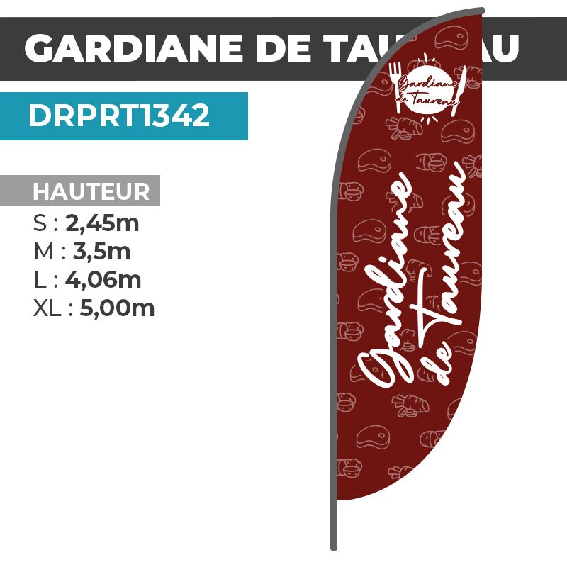 Drapeau GARDIANE DE TAUREAU