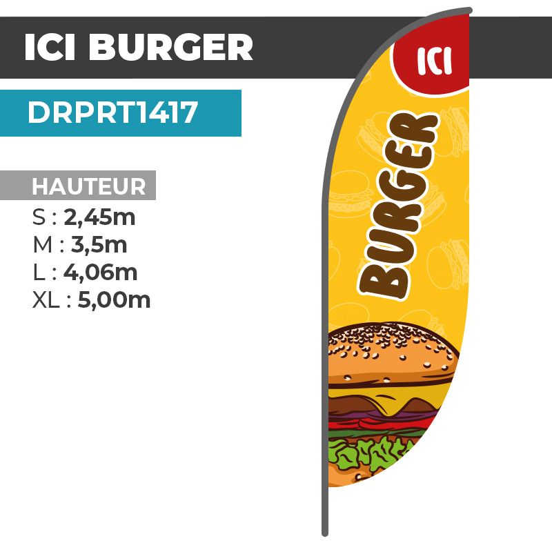 Drapeau ICI BURGER