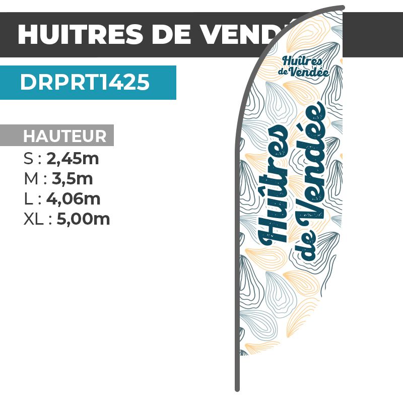 Drapeau HUITRES DE VENDÉE
