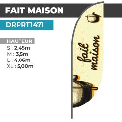 Drapeau FAIT MAISON