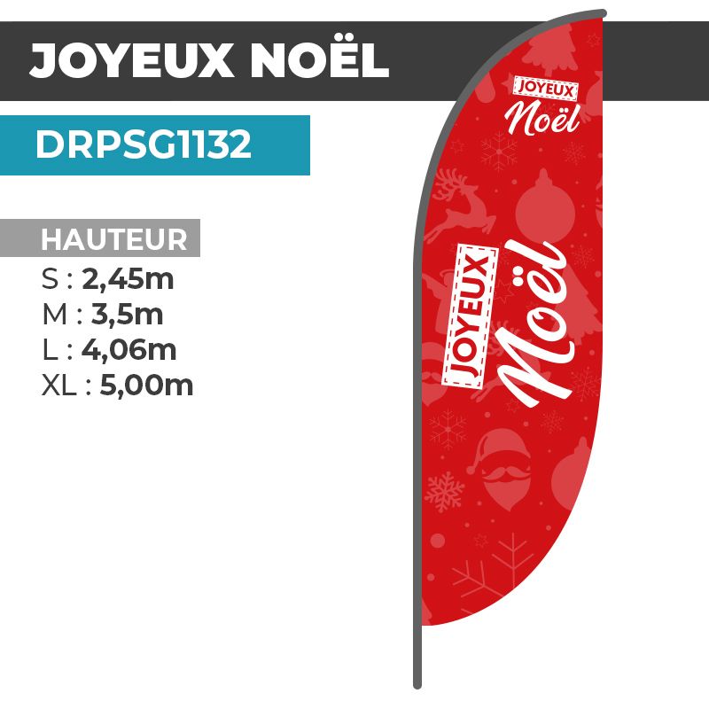 Drapeau JOYEUX NOEL