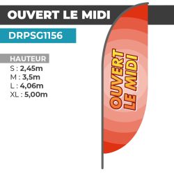 Drapeau OUVERT LE MIDI