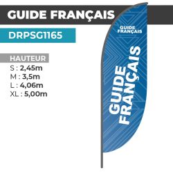 Drapeau GUIDE FRANÇAIS