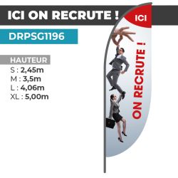 Drapeau ON RECRUTE