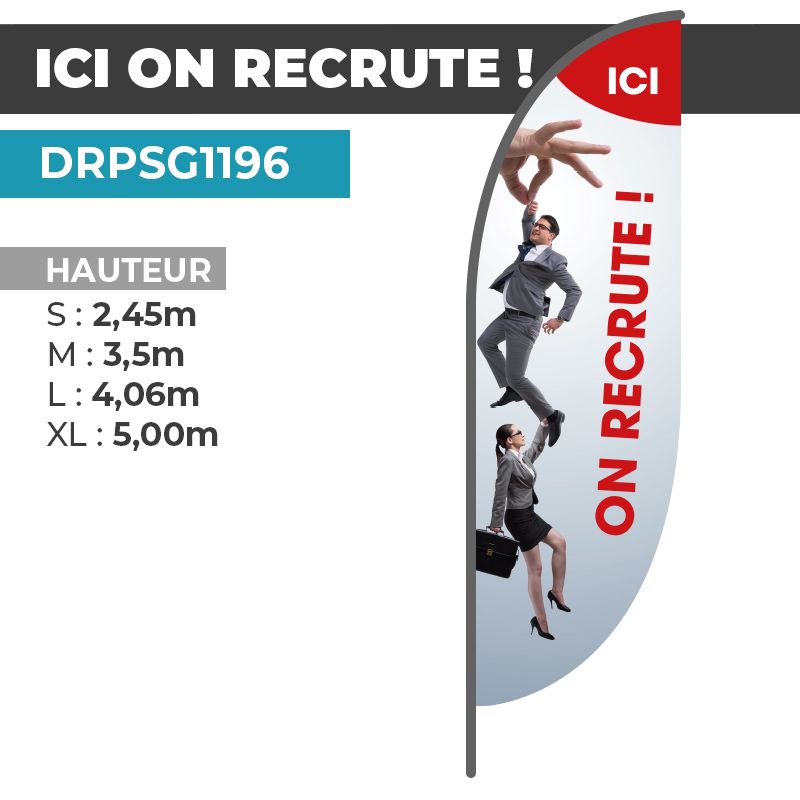 Drapeau ON RECRUTE