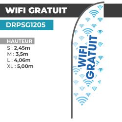 Drapeau WIFI GRATUIT
