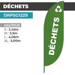 Drapeau DÉCHETS
