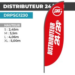 Drapeau DISTRIBUTEUR 24/24