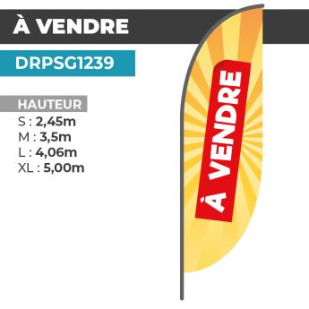 Drapeau À VENDRE