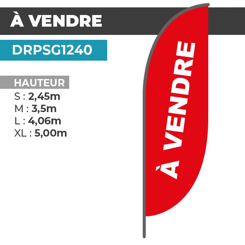 Drapeau À VENDRE