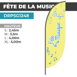 Drapeau FÊTE DE LA MUSIQUE
