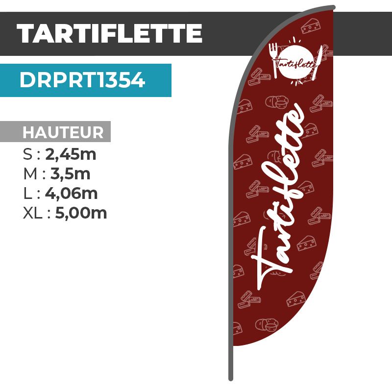 Drapeau TARTIFLETTE