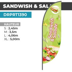 Drapeau SANDWICH ET SALADE