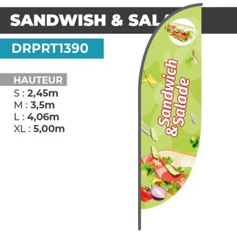Drapeau SANDWICH ET SALADE