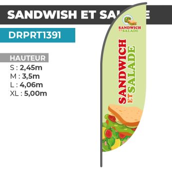 Drapeau SANDWICH ET SALADE