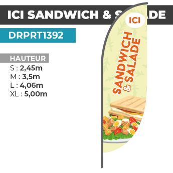 Drapeau SANDWICH ET SALADE