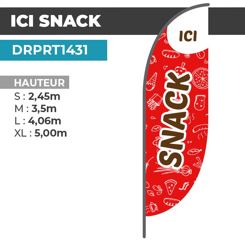 Drapeau SNACK