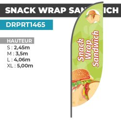 Drapeau SNACK WRAP SANDWICH