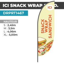 Drapeau SNACK WRAP SANDWICH