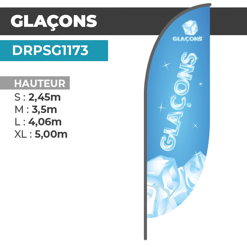 Drapeau GLAÇONS