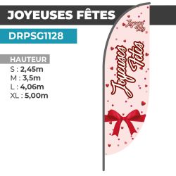Drapeau JOYEUSES FÊTES