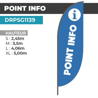 Drapeau POINT INFO