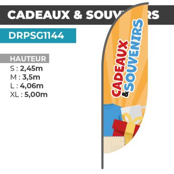 Drapeau CADEAUX ET SOUVENIRS