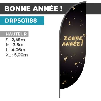 Drapeau BONNE ANNÉE