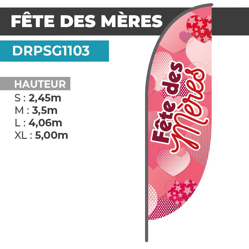 Drapeau FÊTES DES MÈRES