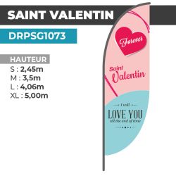 Drapeau SAINT VALENTIN
