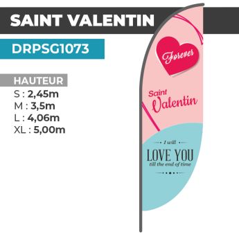 Drapeau SAINT VALENTIN
