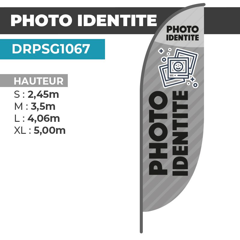 Drapeau PHOTO D'IDENTITÉ