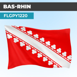 Drapeau BAS-RHIN | Pavillon...