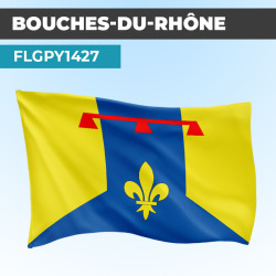 Drapeau BOUCHES DU RHONE |...