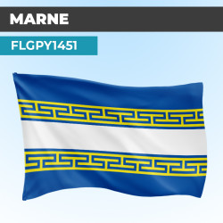 Drapeau MARNE | Pavillon |...