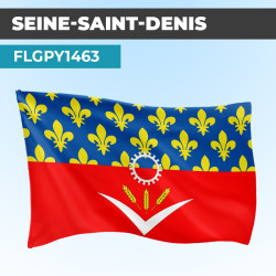Drapeau SEINE SAINT DENIS |...