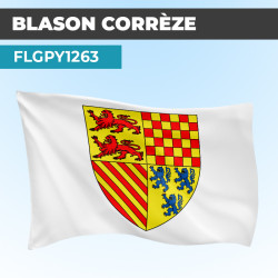 Drapeau CORREZE| Pavillon...