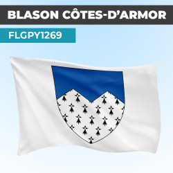 Drapeau COTES D'ARMOR |...