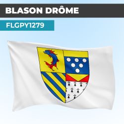 Drapeau XXX | Pavillon Blanc | Blason Armoirie