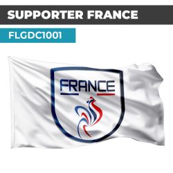 Drapeau SUPPORTER | Bannière sportive| Drapeau France