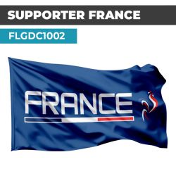 Drapeau FRANCE | Bannière sportive  | Drapeau Supporter Tricolore