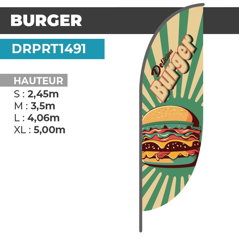 Drapeau BURGERS